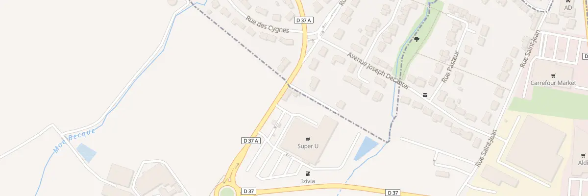 Plan du 45 Rte d’Hazebrouck à Terdeghem