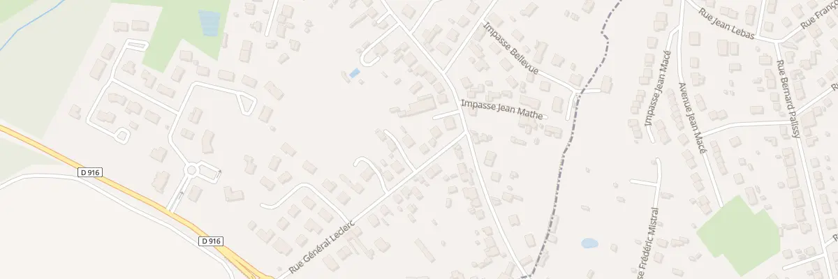 Plan du 7 Rue du Gen Leclerc à Domérat