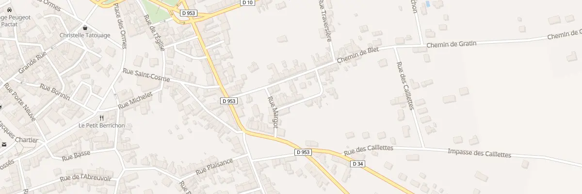 Plan du 7 Rue de l’Equerre à Dun-sur-Auron