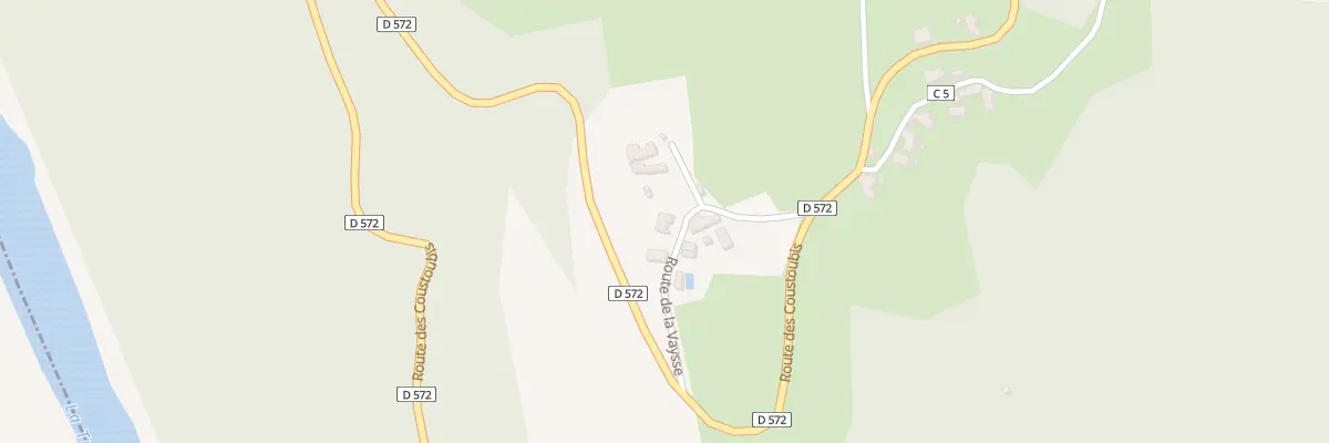 Plan du 5206 La Vaysse à Campouriez