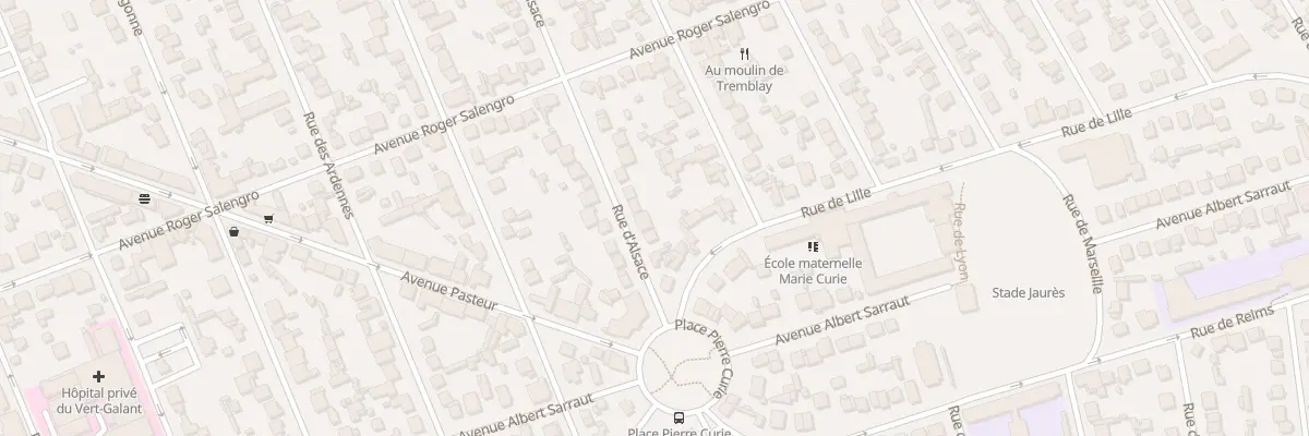 Plan du 43 Rue d’Alsace à Tremblay-en-France