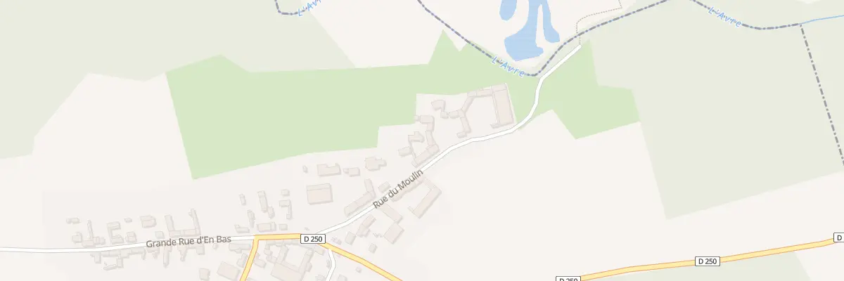 Plan du 7 Rue du Moulin à Boussicourt