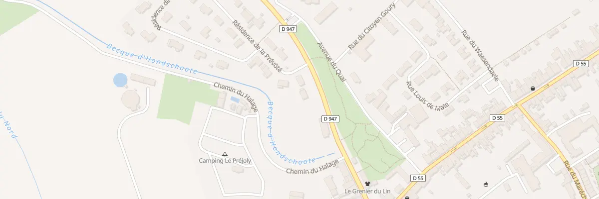 Plan du 15 Rue des Möeres à Hondschoote