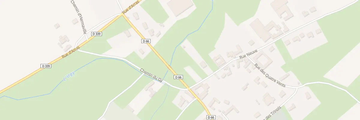 Plan du 1Q Rue Neuve à Lattre-Saint-Quentin