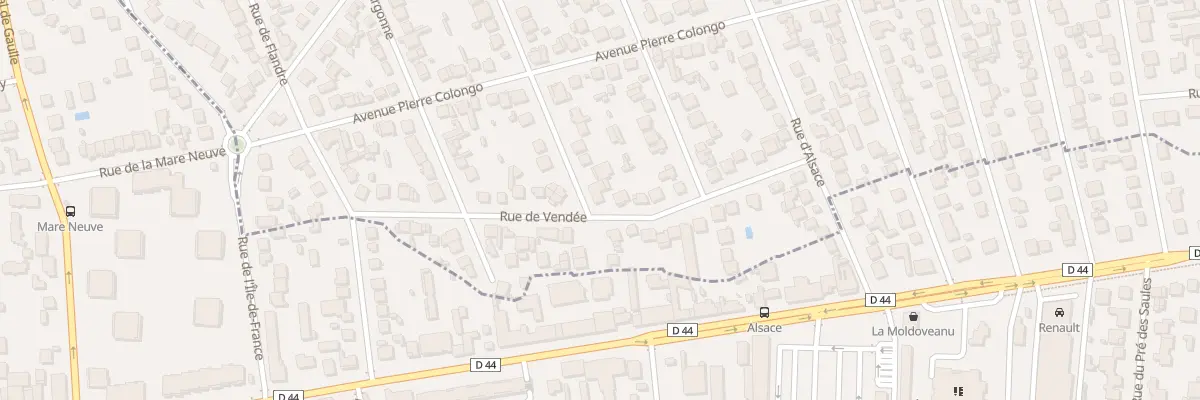 Plan du 105 Rue des Ardennes à Tremblay-en-France