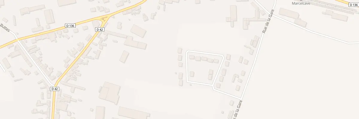 Plan du 7 Rue de la Briqueterie à Marcelcave