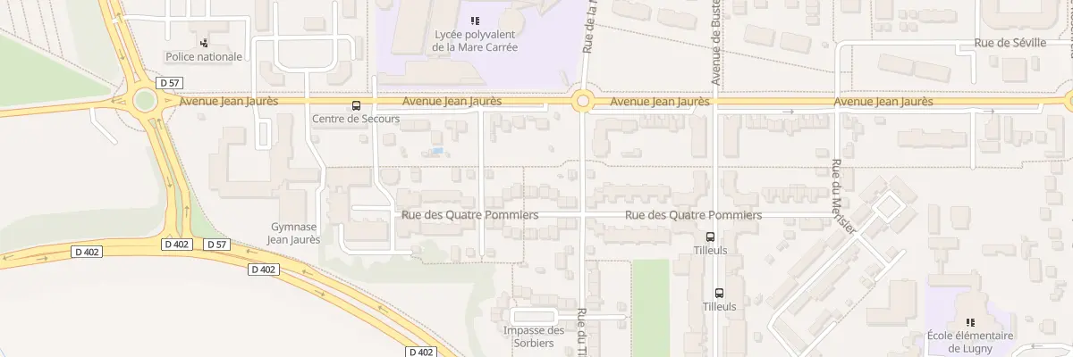 Plan du 270 Rue des Quatre Pommiers à Moissy-Cramayel