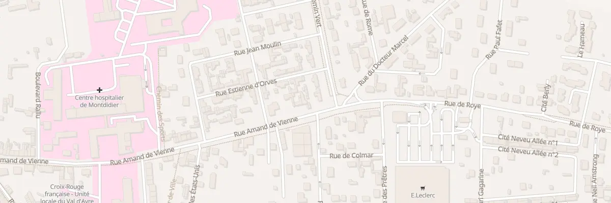 Plan du 49 Rue Amand de Vienne à Montdidier