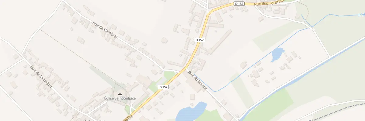 Plan du 1 Rue de l’Abbaye à Montiers