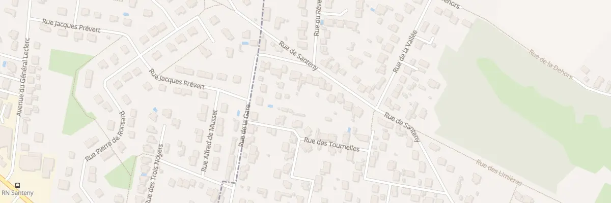 Plan du 6 Rue de Santeny à Servon
