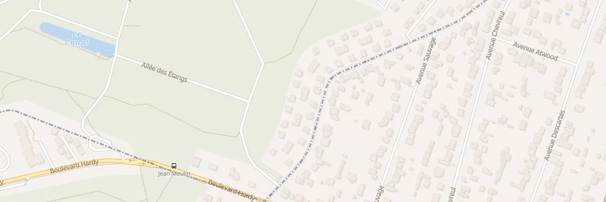 Plan du 36 Rue Jean Moulin à Coubron