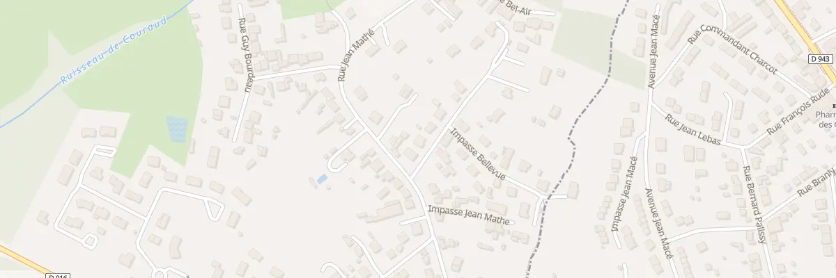 Plan du 1B Imp Montplaisir à Domérat