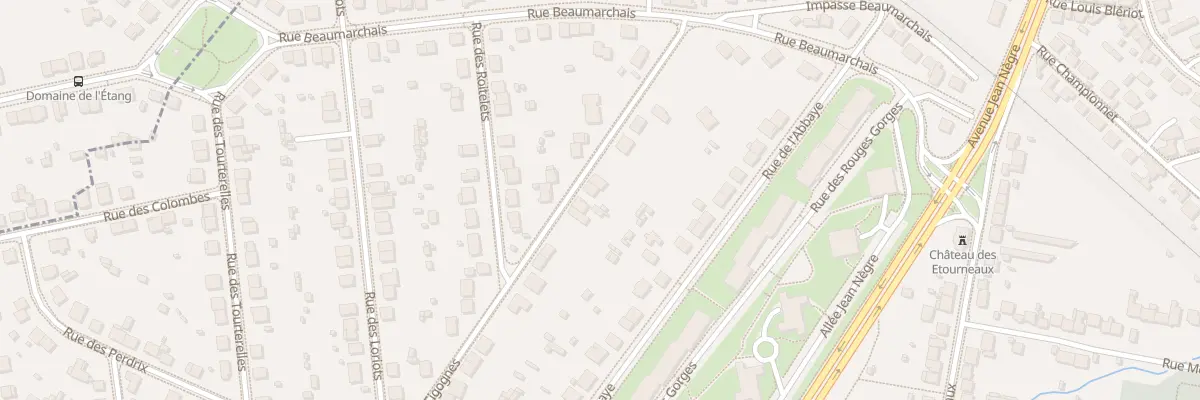 Plan du 36 Rue des Cigognes à Montluçon