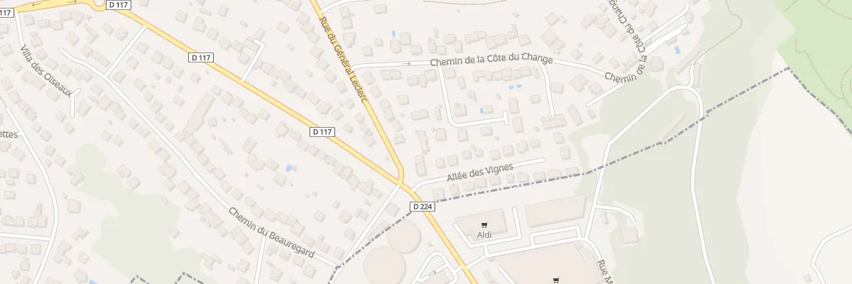 Plan du 137T Rue du Génèral Leclerc à Montfermeil