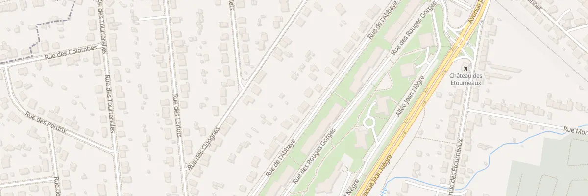 Plan du 34 Rue de l’Abbaye à Montluçon