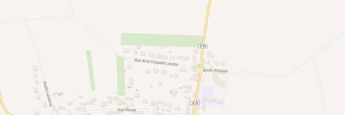 Plan du 6 Rue de la Chapelle Lorette à Bailleul-le-Soc