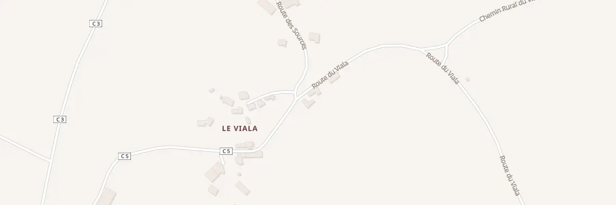 Plan du 5086 Le Viala à Comps-la-Grand-Ville
