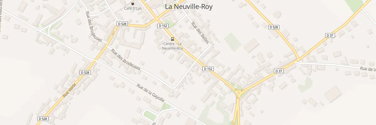 Plan du 134 Rue de Paris à La Neuville-Roy