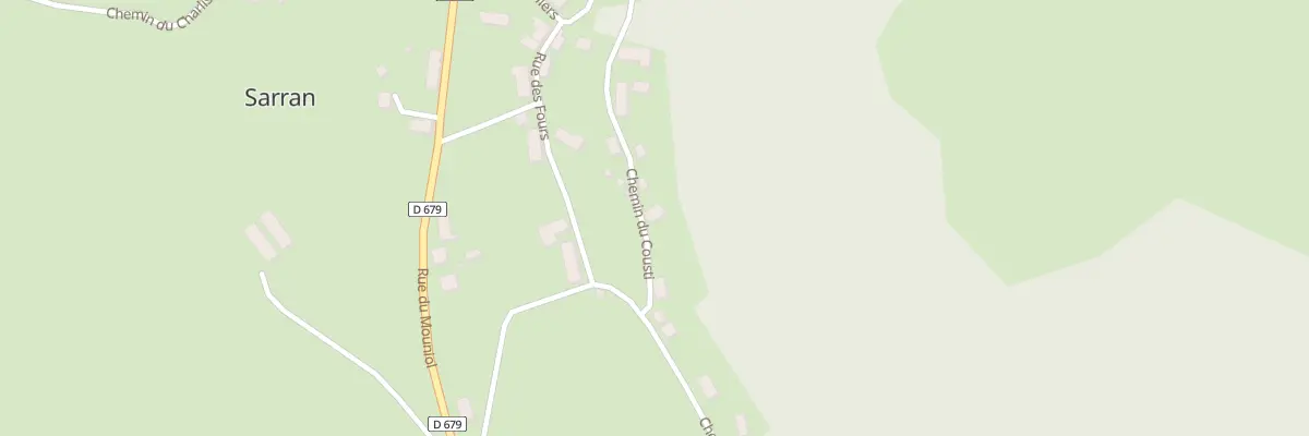 Plan du 5405 Sarran à Paulhac
