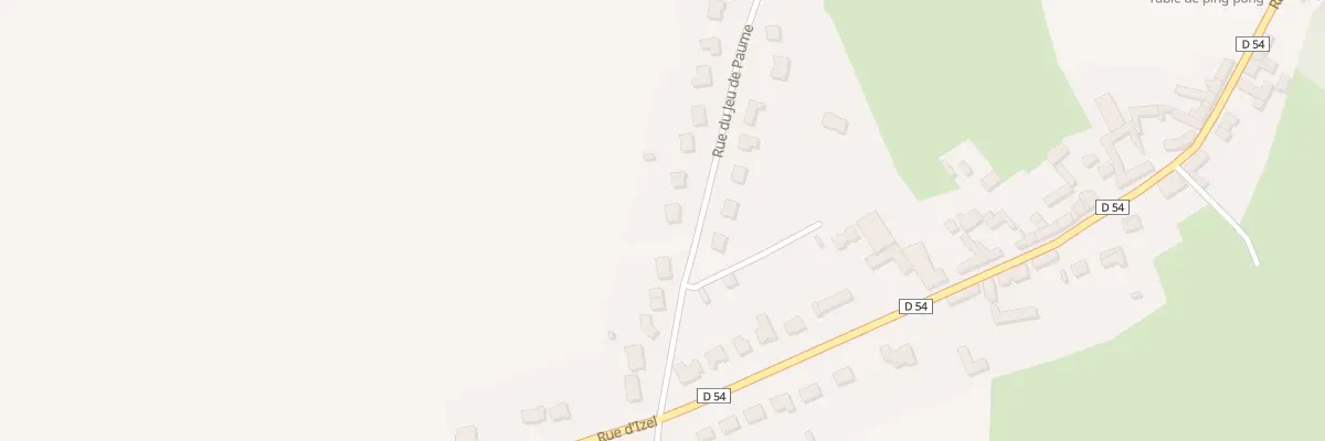 Plan du 28 Rue du Jeu de Paume à Hermaville