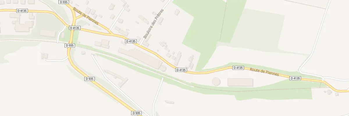 Plan du 43 Rte de Piennes à Montdidier