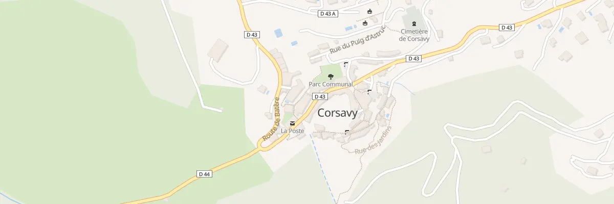 Plan du 31 Le Village à Corsavy