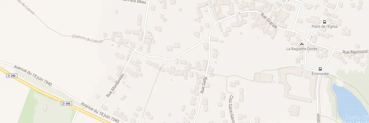 Plan du 37 Rue Grande à Savigny-le-Temple