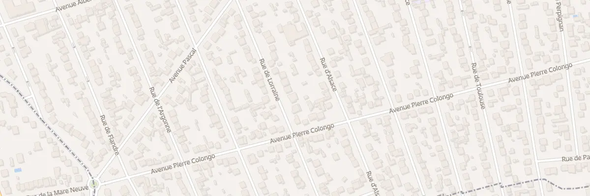 Plan du 87 Rue de Lorraine à Tremblay-en-France