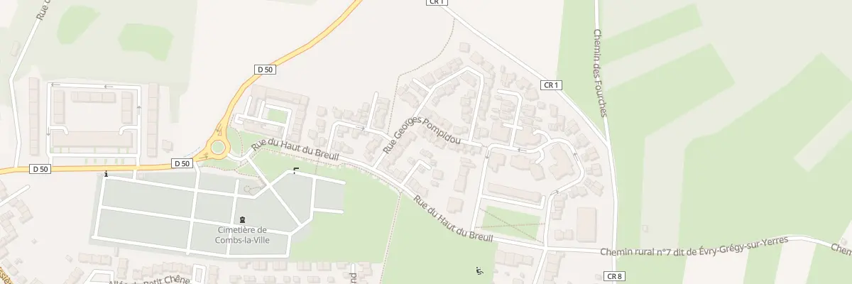 Plan du 18 Rue Georges Pompidou à Combs-la-Ville