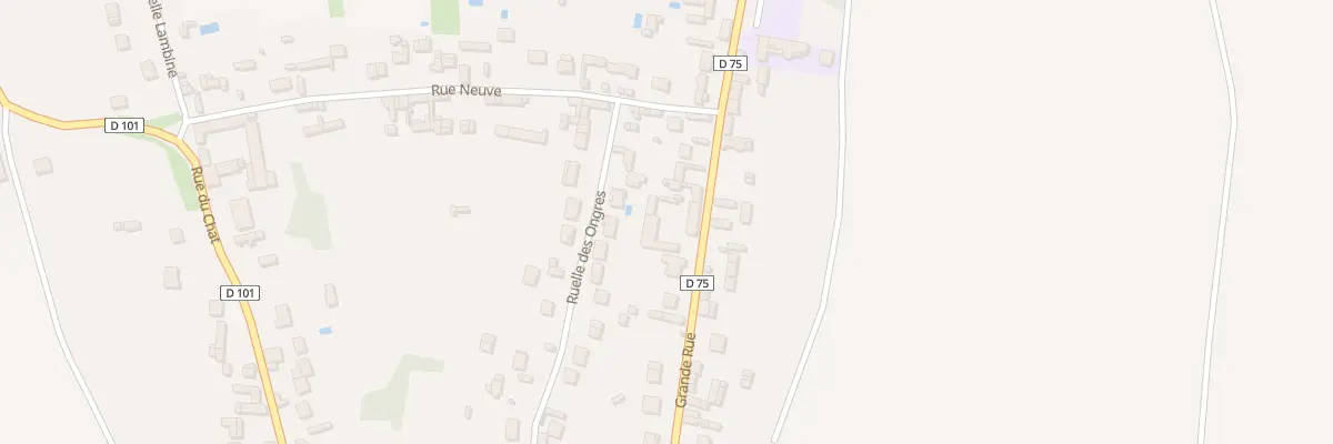 Plan du 13 Gr Grande Rue à Bailleul-le-Soc