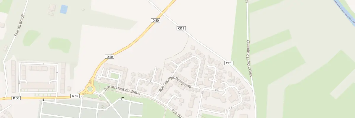 Plan du 58 Rue Georges Pompidou à Combs-la-Ville