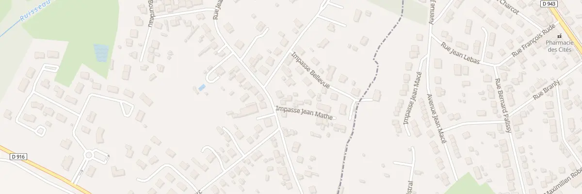 Plan du 22 Rue Jean Mathé à Domérat