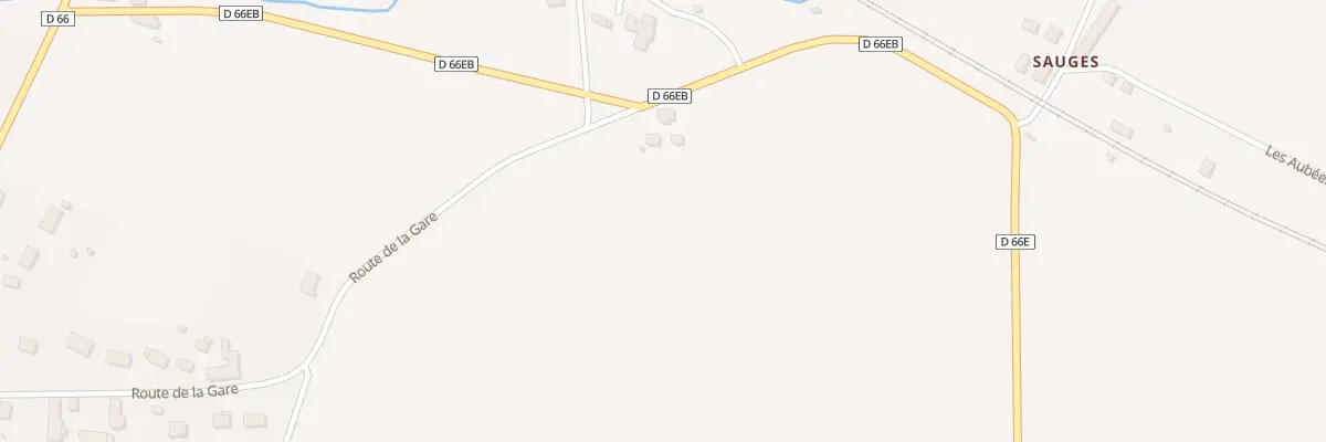 Plan du 22 Rte de la Gare à Savigny-en-Septaine