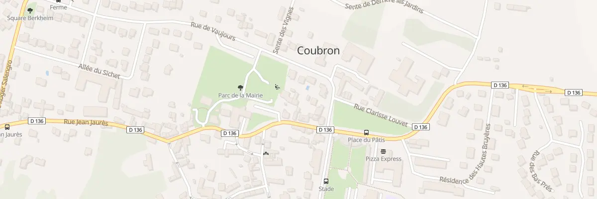 Plan du 151 Rue Jean Jaurès à Coubron