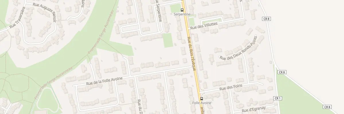 Plan du 4 Rue de la Folle Avoine à Combs-la-Ville