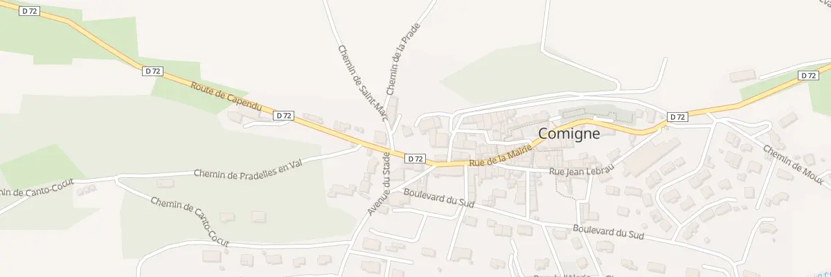 Plan du 2 Rue de la Mairie à Comigne