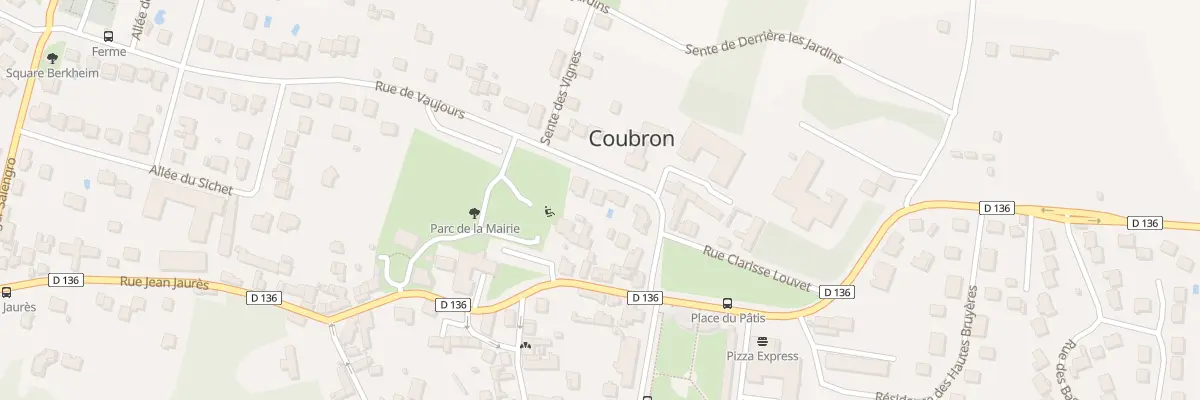 Plan du 11 Rue de Vaujours à Coubron