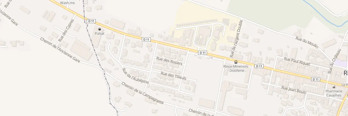 Plan du 5 Rue des Rosiers à Rieux-Minervois