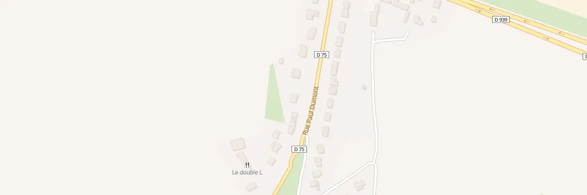 Plan du 10 Rue Paul Dumont à Aubigny-en-Artois