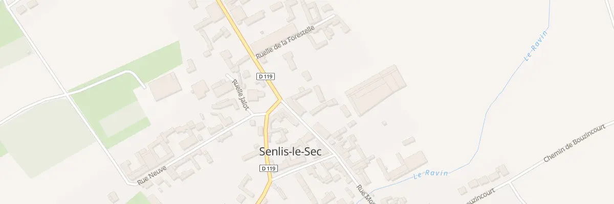 Plan du 11 Rue de Montaigu à Senlis-le-Sec