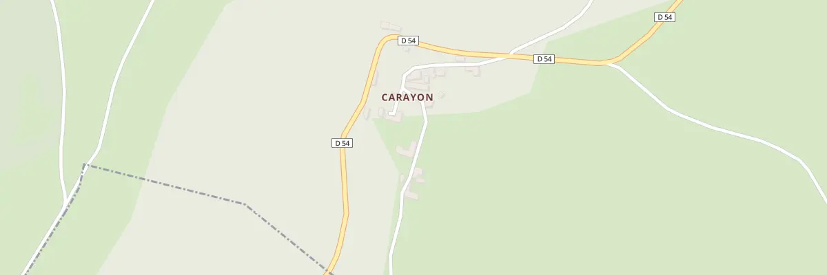 Plan du 5611 Carayon à Viane