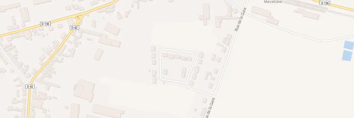 Plan du 10 Rue de la Briqueterie à Marcelcave