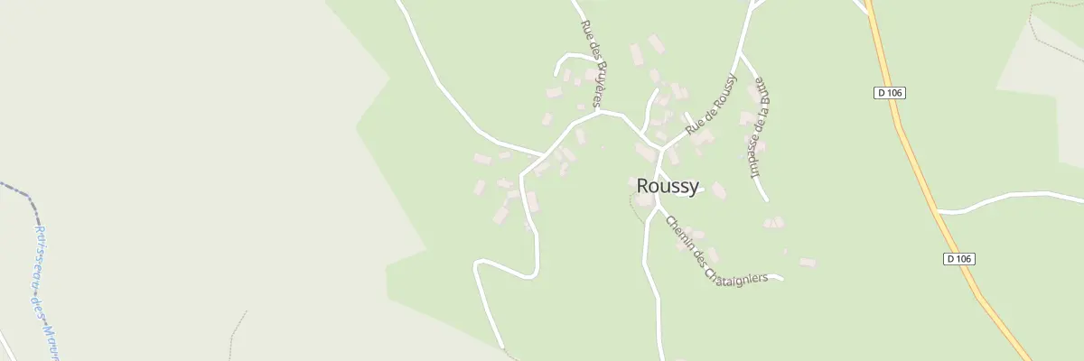 Plan du 5018 Roussy à Vezels-Roussy