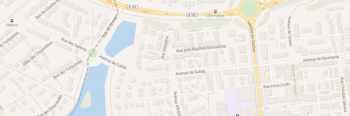 Plan du 21 Rue Jean-Baptiste Bernadotte à Savigny-le-Temple