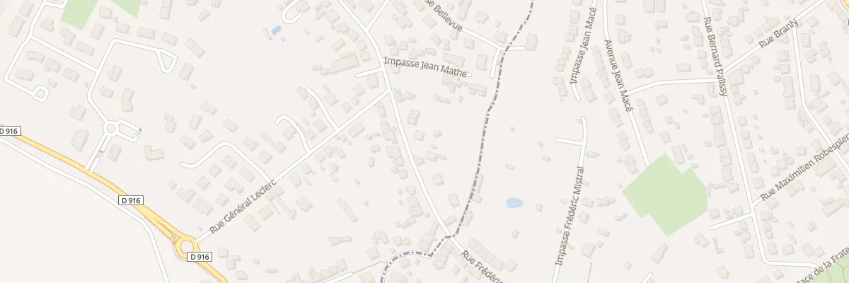 Plan du 8 Rue Jean Mathé à Domérat