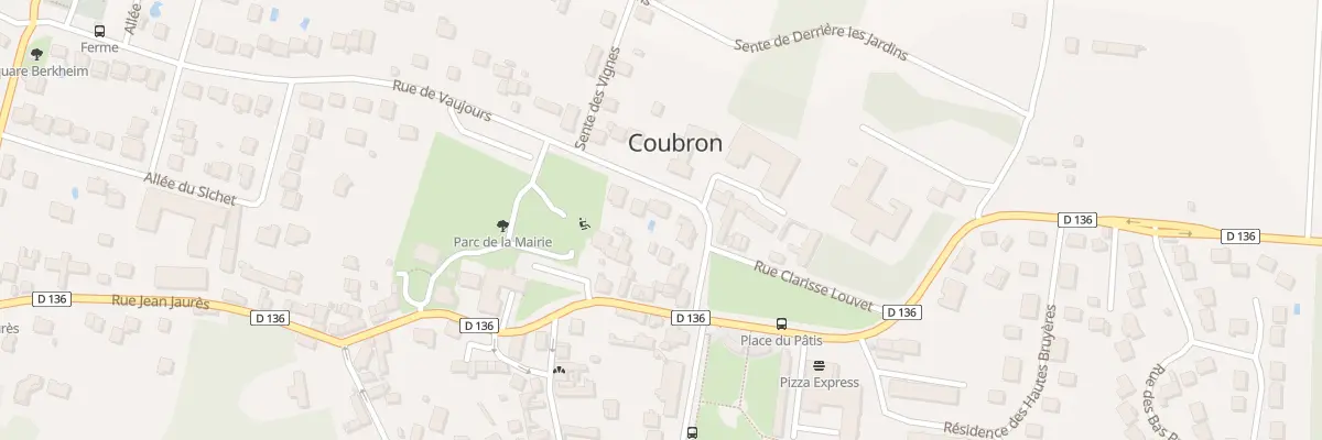 Plan du 9 Rue de Vaujours à Coubron