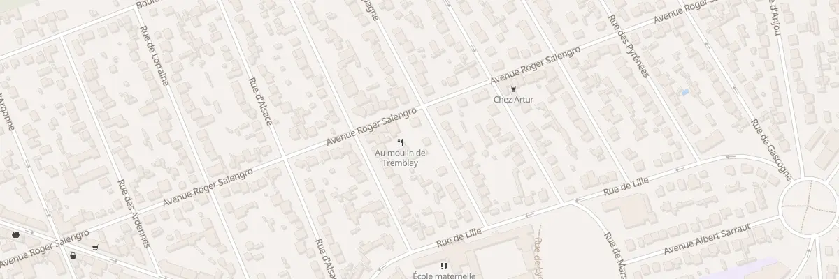 Plan du 34 Rue de Champagne à Tremblay-en-France