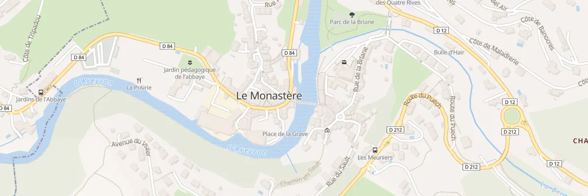 Plan du 2 Av des Arcades au Monastère