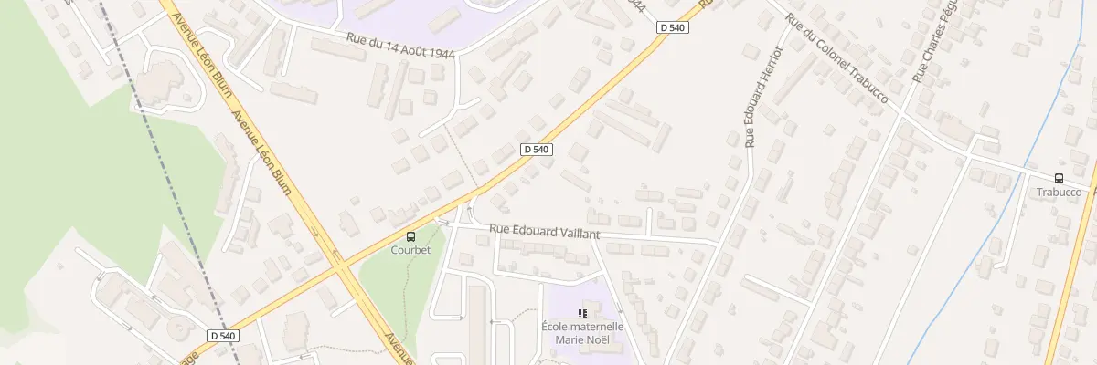 Plan du 125 Rue Gustave Courbet à Montluçon