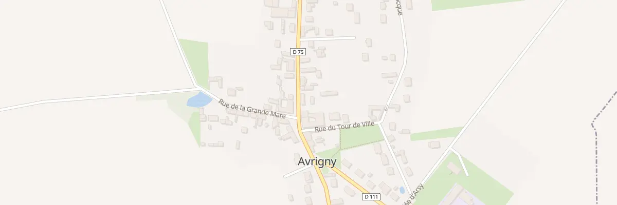 Plan du 84 Rue de la Jacquerie à Avrigny